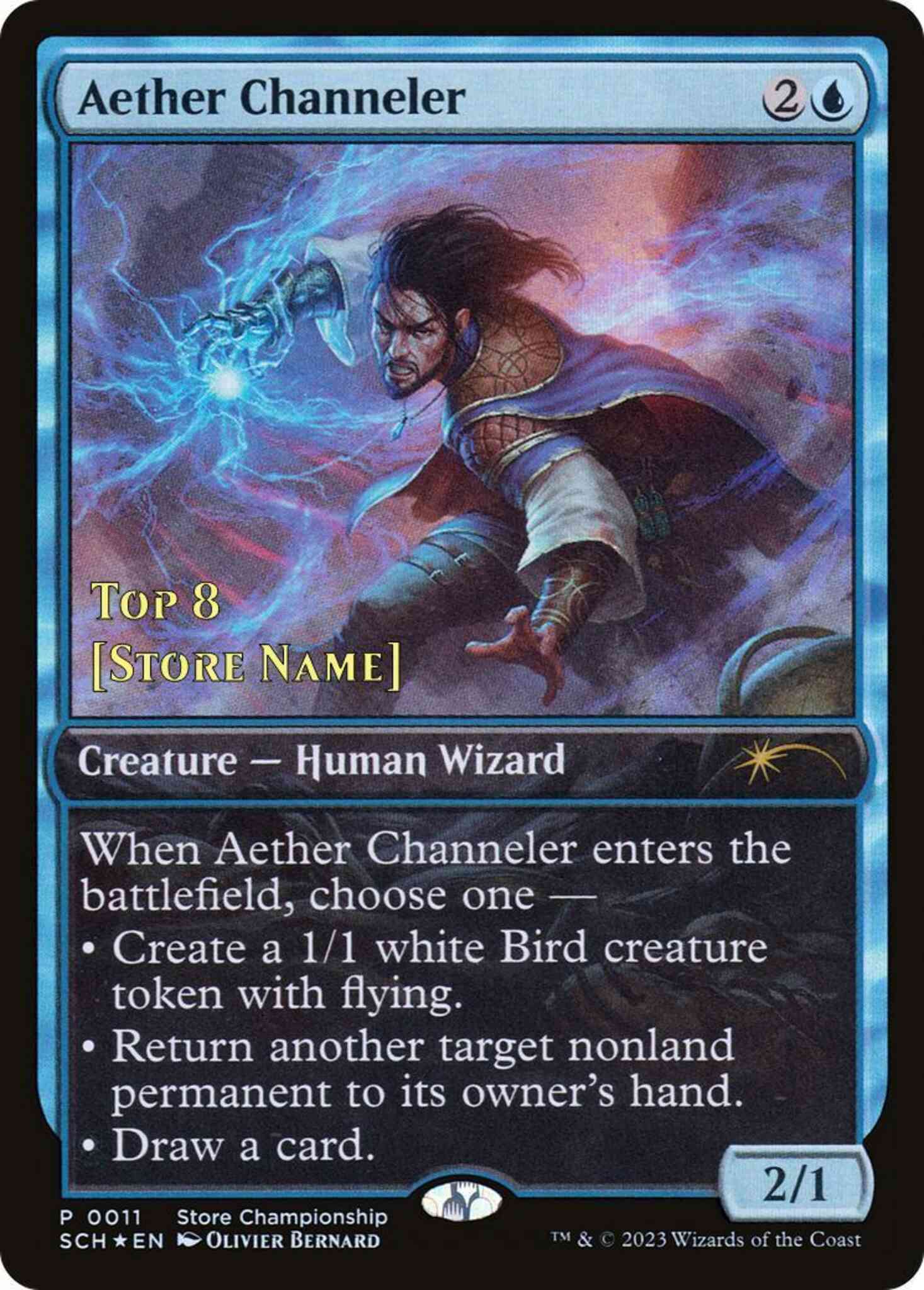 Aether Channeler - Store Stamp [11] [Store Championships] [Non-Foil]