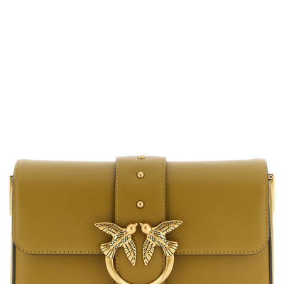 Pinko Mini Love Slouchy Shoulder Bag