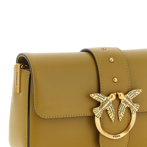Pinko Mini Love Slouchy Shoulder Bag