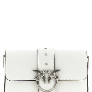 Pinko Mini Love Slouchy Shoulder Bag