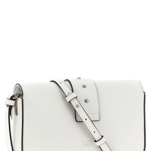 Pinko Mini Love Slouchy Shoulder Bag