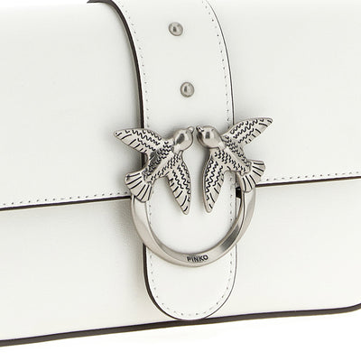 Pinko Mini Love Slouchy Shoulder Bag