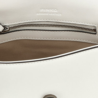 Pinko Mini Love Slouchy Shoulder Bag