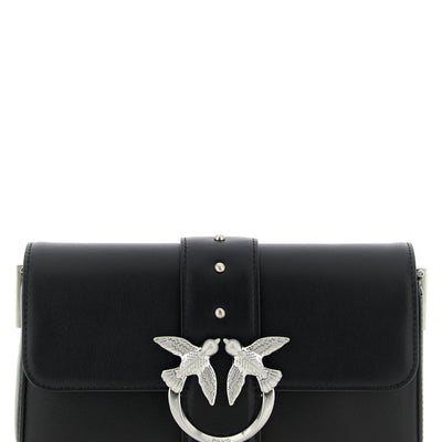 Pinko Mini Love Slouchy Shoulder Bag
