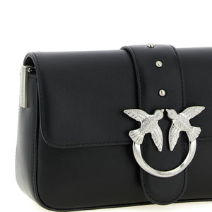 Pinko Mini Love Slouchy Shoulder Bag
