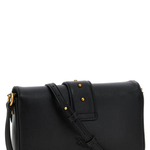 Pinko Mini Love Slouchy Shoulder Bag