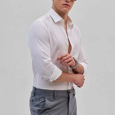 White Slim Fit Shirt