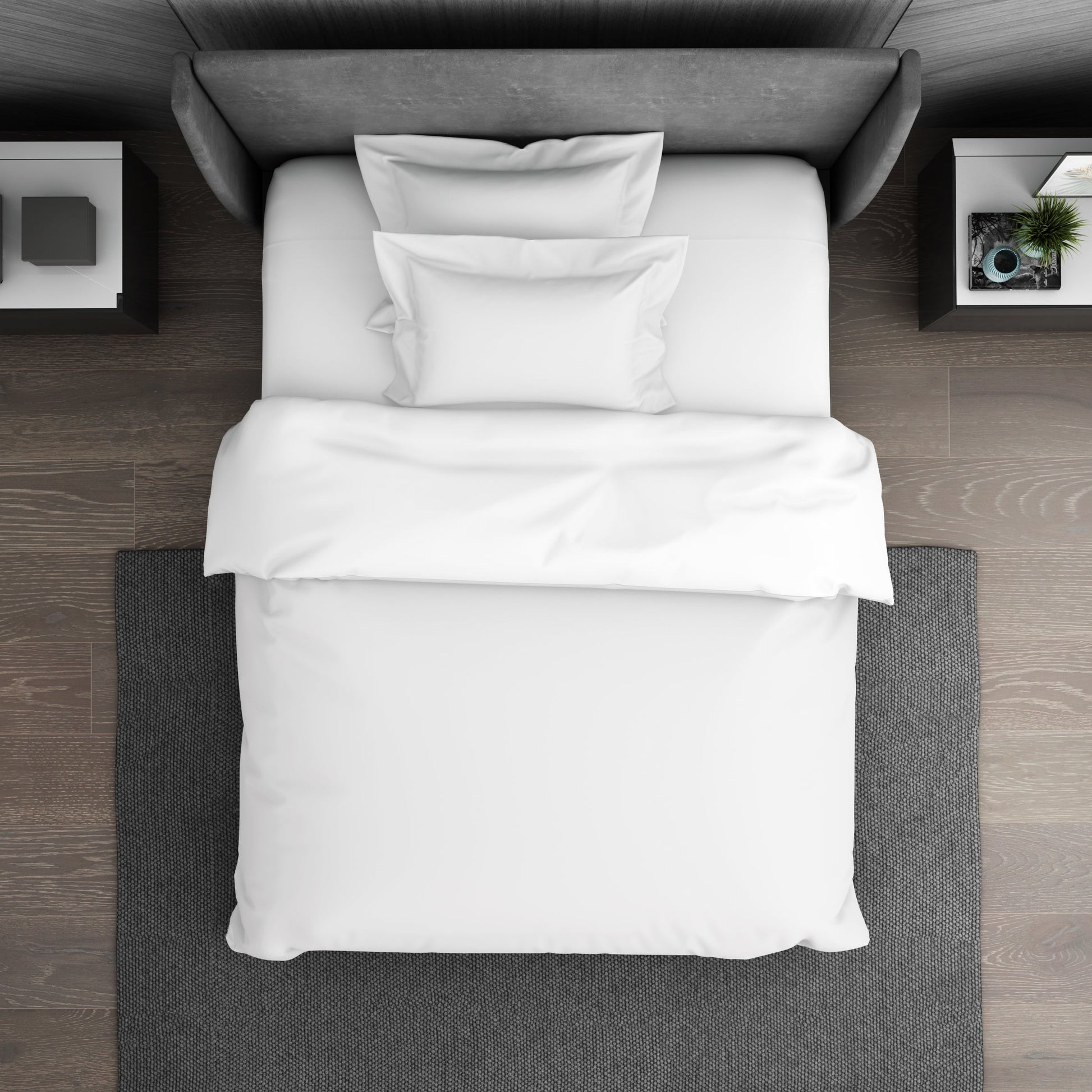 Spaces Hygro 100% Cotton Shell Single Quilt / AC Comforter-White/Taupe