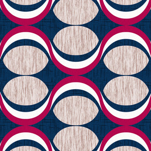 Abstract Pink Polyester Double Quilt / AC Comforter - Value Quilt / AC Comforter By Welspun