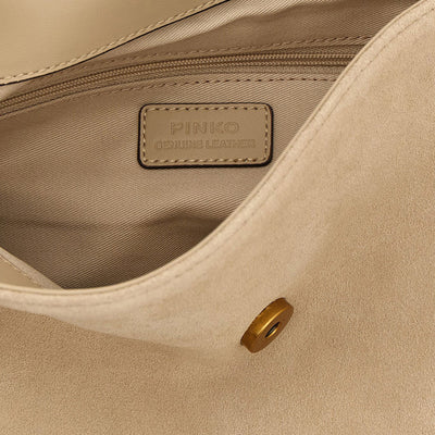 Pinko Saddle Horizontal Shoulder Bag