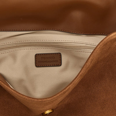 Pinko Saddle Horizontal Shoulder Bag