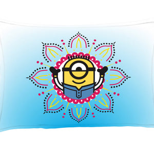 Universal Masala Minions Yellow 100% Cotton Single Bedsheet - By Spaces