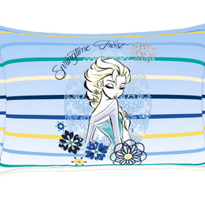 Disney Frozen Light Blue 100% Cotton Single Bedsheet - By Spaces