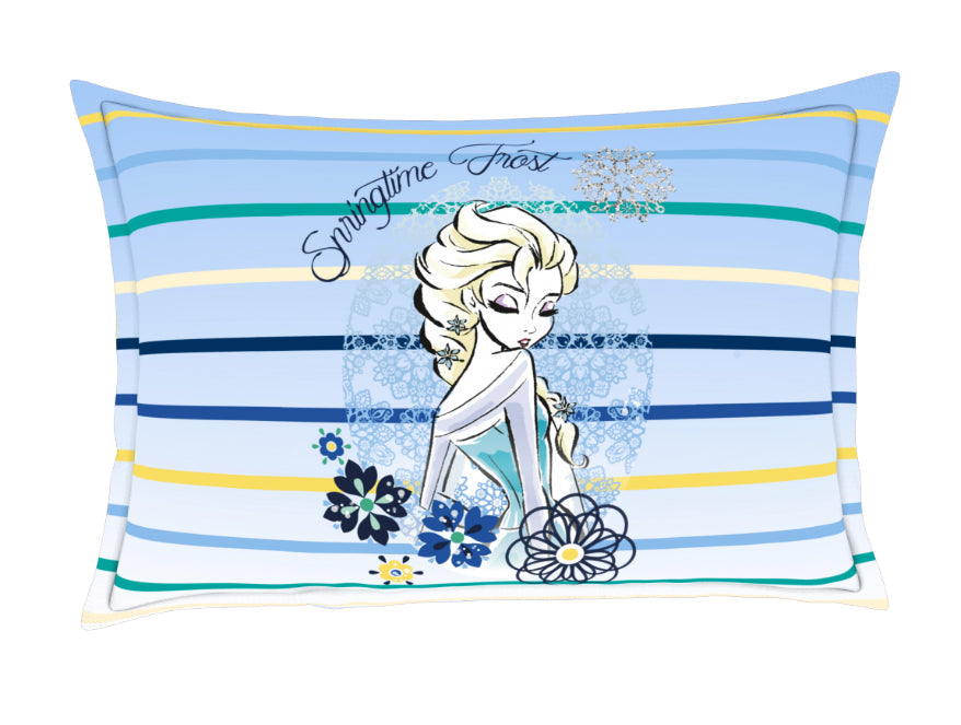 Disney Frozen Light Blue 100% Cotton Single Bedsheet - By Spaces