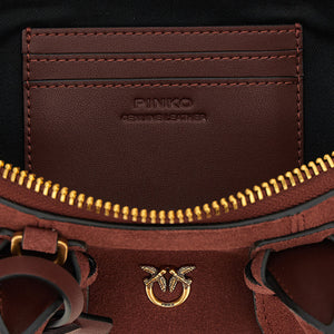 Pinko Bowling Baguette Shoulder Bag