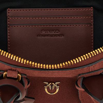 Pinko Bowling Baguette Shoulder Bag