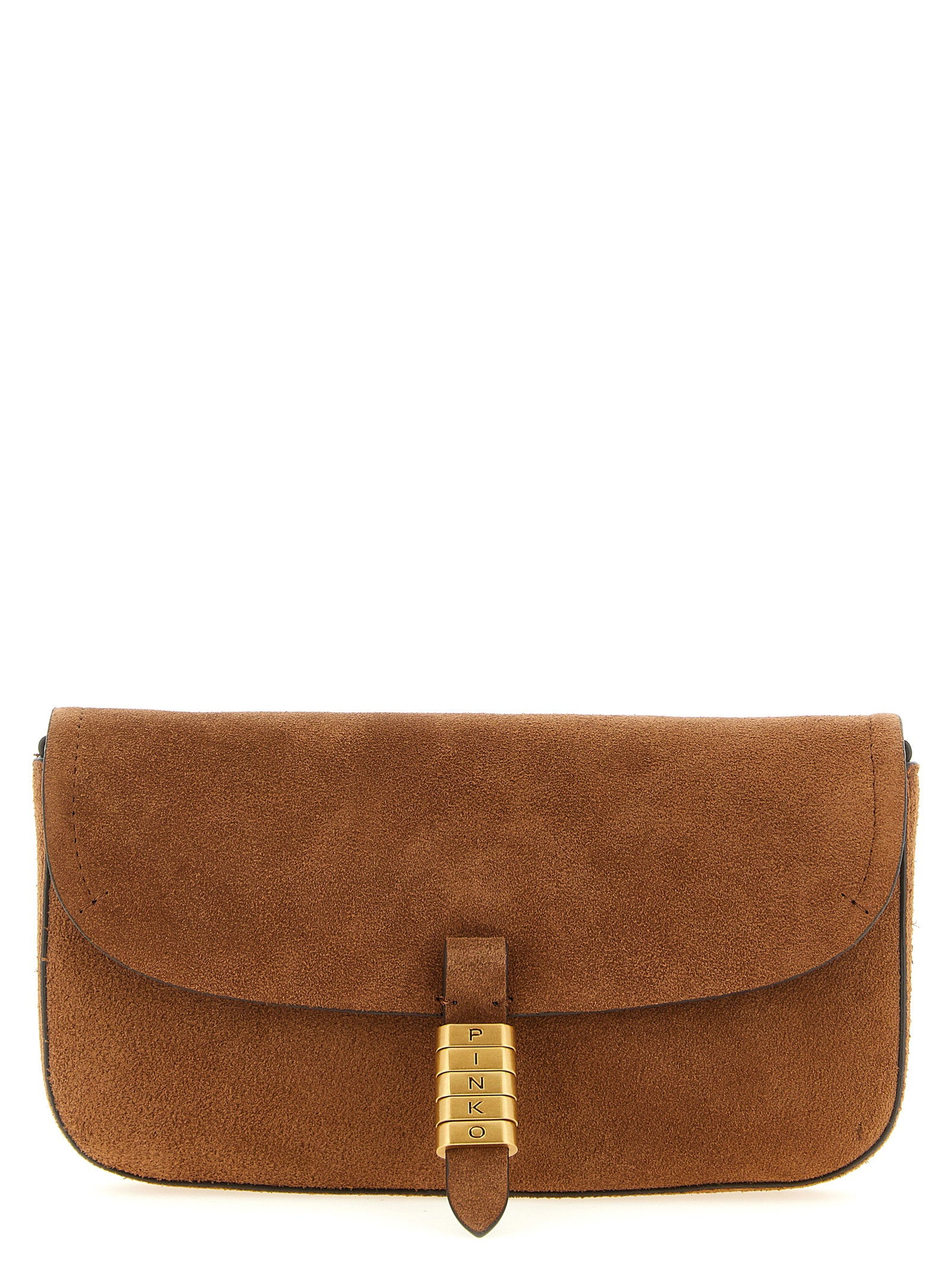 Pinko Saddle Flat Medium Shoulder Bag