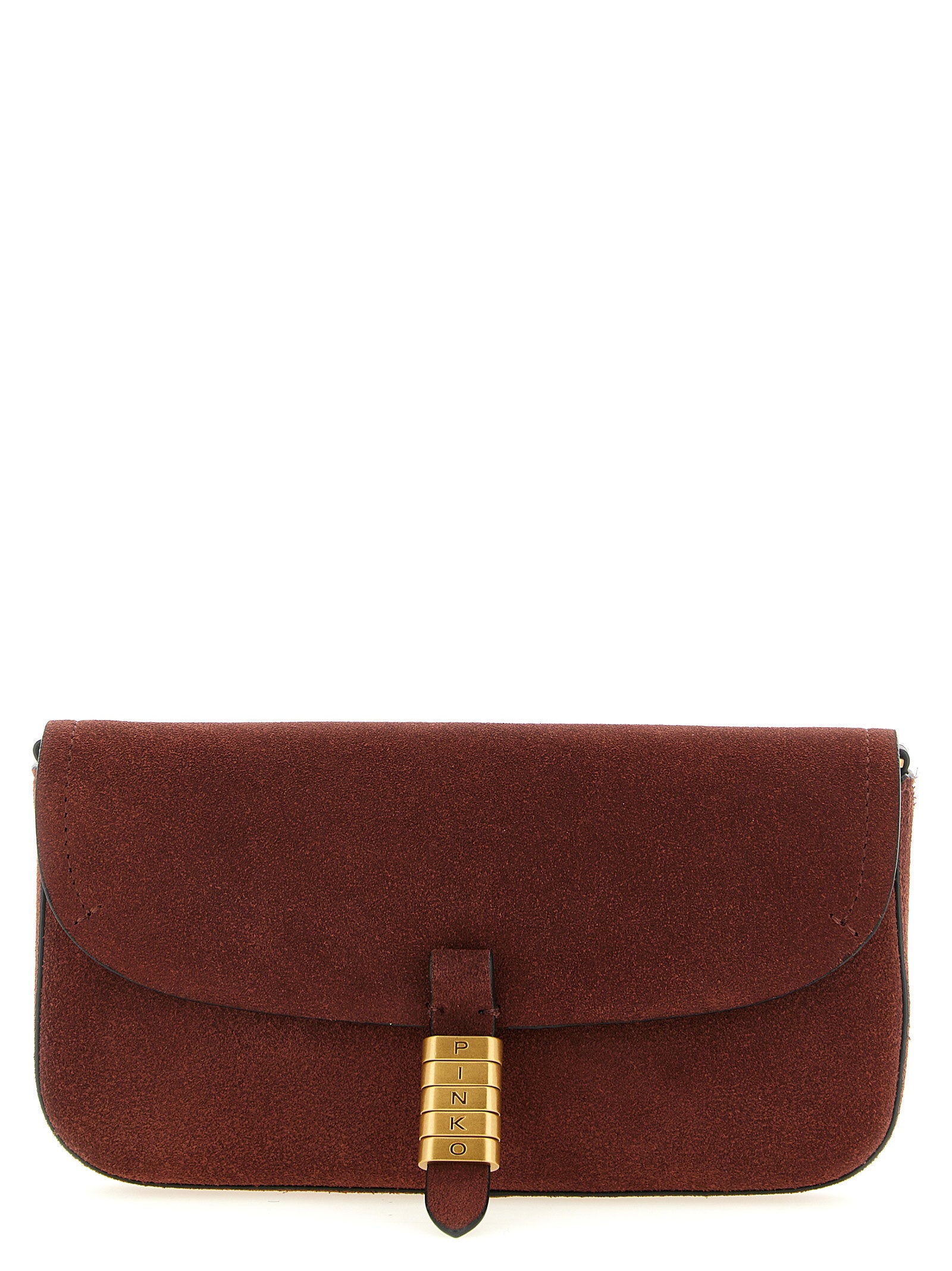 Pinko Saddle Flat Medium Shoulder Bag