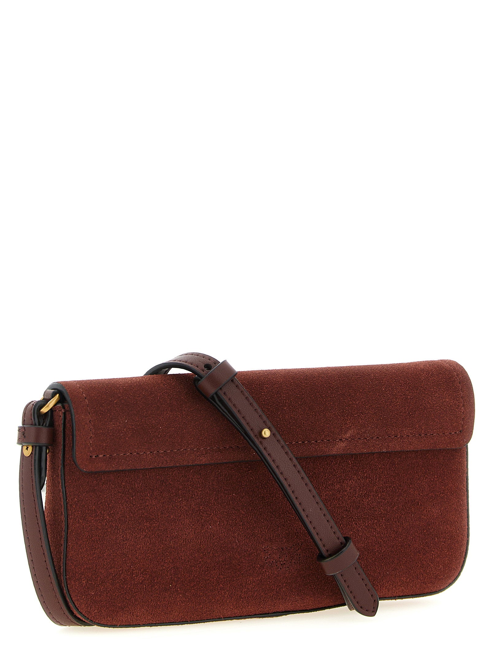 Pinko Saddle Flat Medium Shoulder Bag