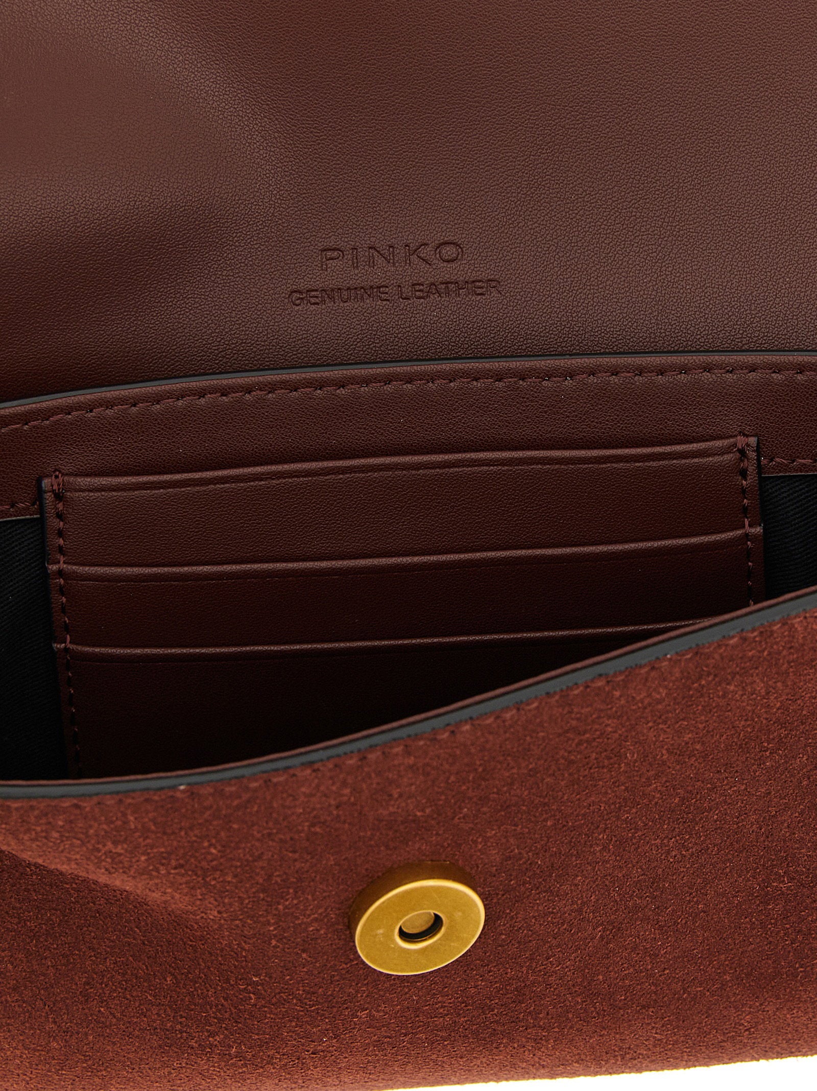 Pinko Saddle Flat Medium Shoulder Bag