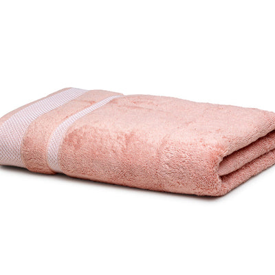 Coral - Brown 100% Cotton Bath Towel - Hygro By Spaces