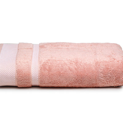 Coral - Brown 100% Cotton Bath Towel - Hygro By Spaces