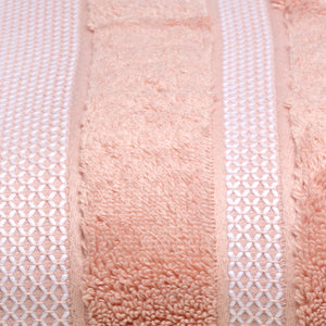Coral - Brown 100% Cotton Bath Towel - Hygro By Spaces