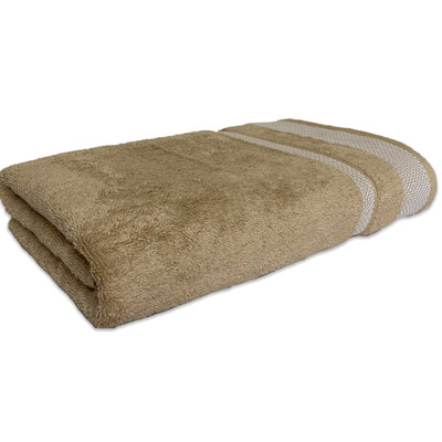 Champagne Gold - Gold 100% Cotton Bath Towel - Hygro By Spaces