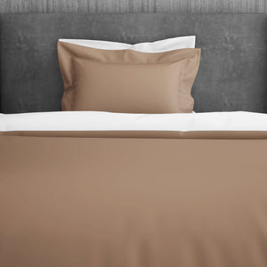 Solid Maple Sugar - Light Brown 100% Cotton Shell Single Quilt / AC Comforter - Hygro By Spaces
