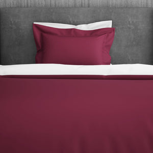 Solid Sangaria - Dark Violet 100% Cotton Shell Single Quilt / AC Comforter - Hygro By Spaces
