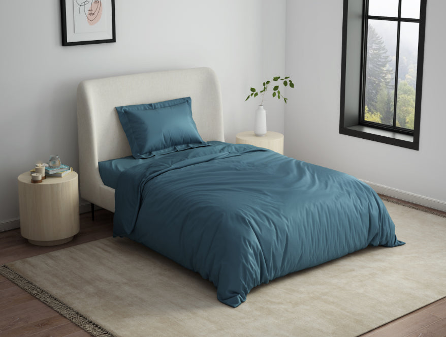 Solid Royal Blue - Blue Blanket Fleece - Cushlon By Spaces