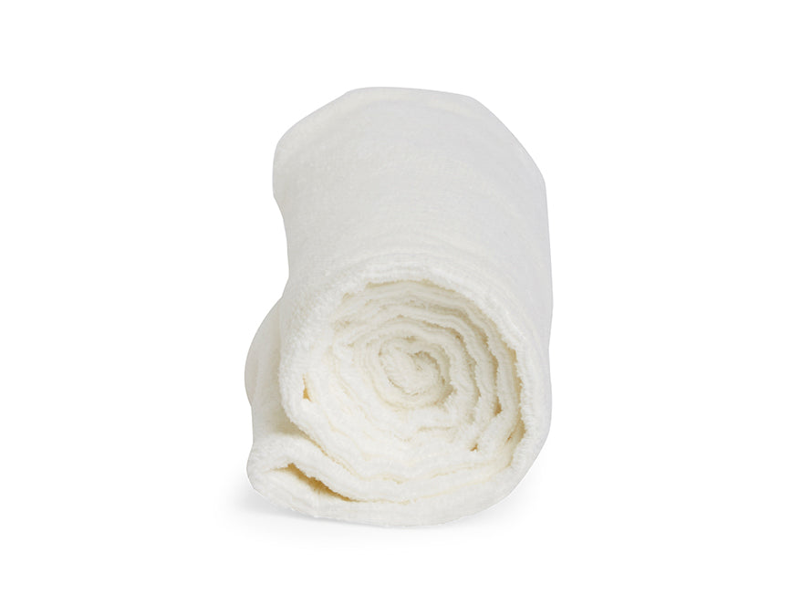 White 1 Piece 100% Cotton Turbie Towel - Exotica By Spaces-1055154