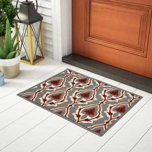 Unwinders Nylon Door Mats Small-Dark Grey
