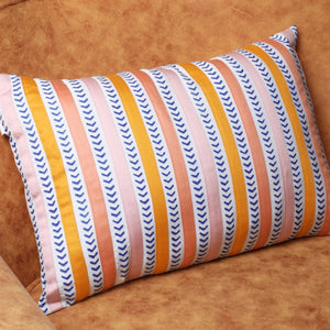 Spun 100% Cotton Cushion Covers Applique Block printed -Mix