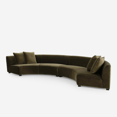 Saban Curved Sofa