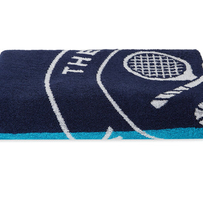 Wimbledon 2022 Bath Towel - 100% Cotton- Dark Blue