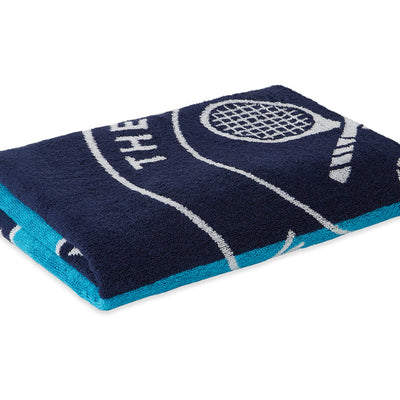Wimbledon 2022 Bath Towel - 100% Cotton- Dark Blue