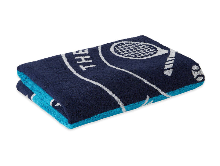 Wimbledon 2022 Bath Towel - 100% Cotton- Dark Blue