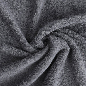Gunmetal Grey - Dark Grey 100% Cotton Bath Towel - Atrium By Spaces