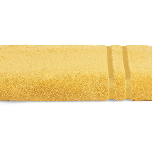 Mustard - Dark Yellow 100% Cotton Bath Towel - Atrium By Spaces