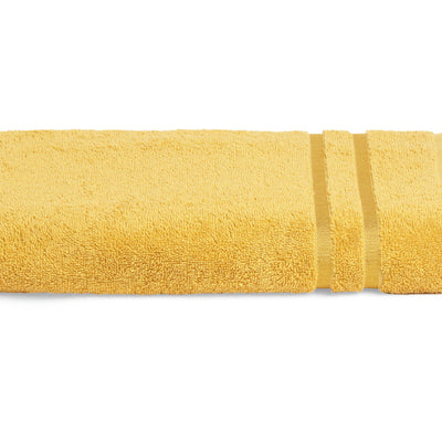 Mustard - Dark Yellow 100% Cotton Bath Towel - Atrium By Spaces