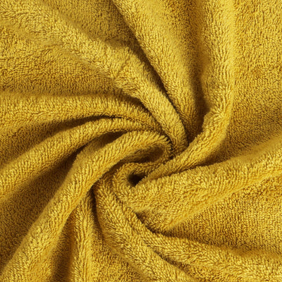 Mustard - Dark Yellow 100% Cotton Bath Towel - Atrium By Spaces