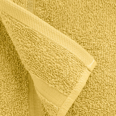 Mustard - Dark Yellow 100% Cotton Bath Towel - Atrium By Spaces