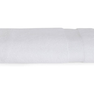 White 100% Cotton Bath Towel - Atrium Plus By Spaces