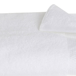 White 100% Cotton Bath Towel - Atrium Plus By Spaces