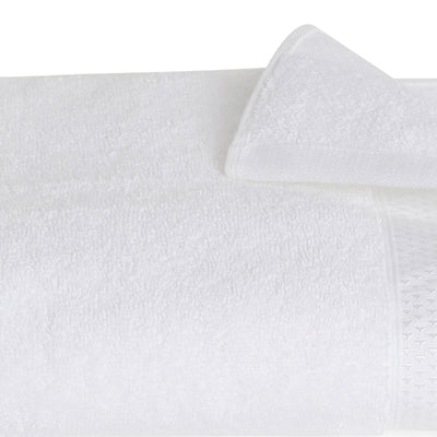 White 100% Cotton Bath Towel - Atrium Plus By Spaces