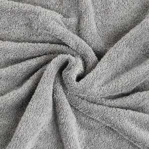 Gunmetal Grey - Dark Grey 100% Cotton Bath Towel - Atrium Plus By Spaces