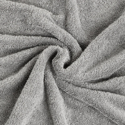 Gunmetal Grey - Dark Grey 100% Cotton Bath Towel - Atrium Plus By Spaces