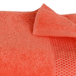 Grape Fruit - Red 100% Cotton Bath Towel - Atrium Plus By Spaces