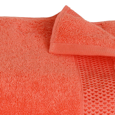 Grape Fruit - Red 100% Cotton Bath Towel - Atrium Plus By Spaces